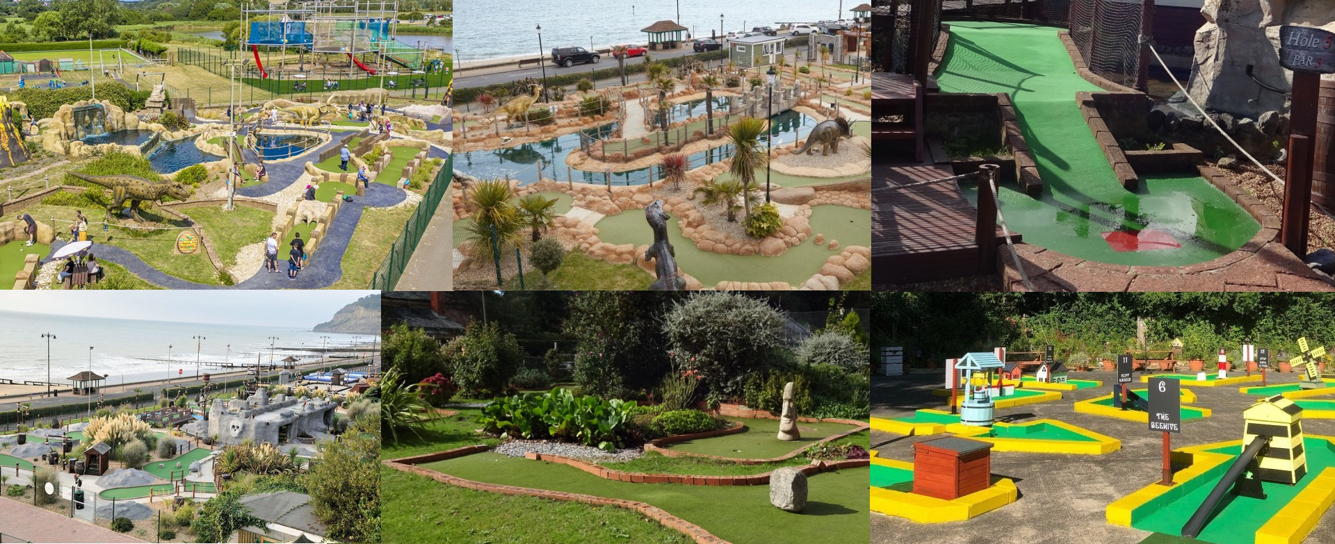 All 12 Crazy Golf Courses on the Isle of Wight